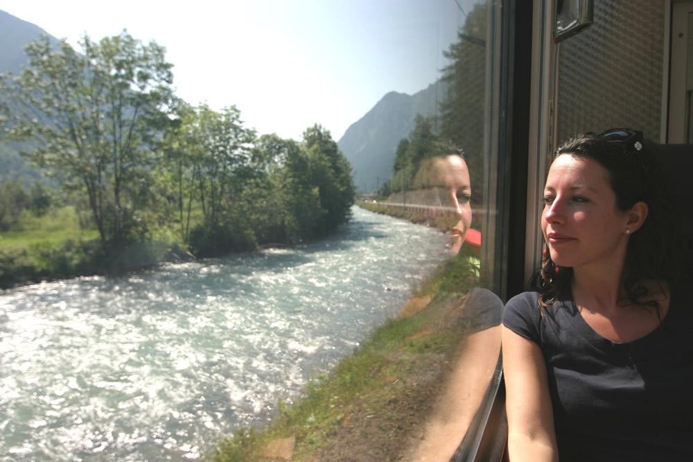 Anreise nach Wagrain mit dem Zug