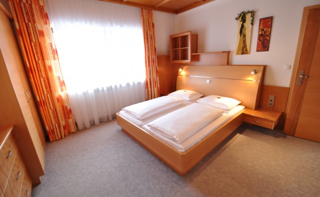 Schlafzimmer im Appartement A2
