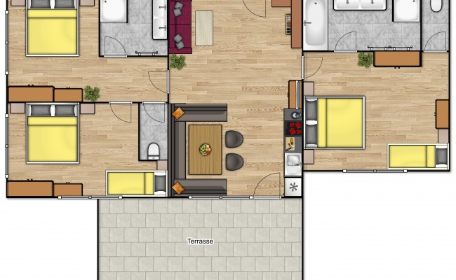 Deluxe Appartement A3 - Impressionen