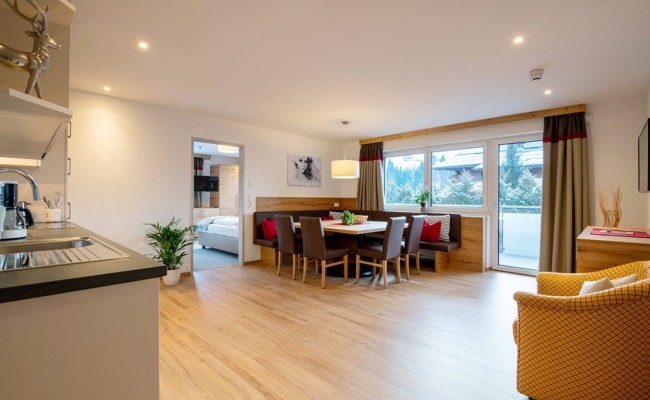 Deluxe Appartement B3/C3 - geräumiger Wohn-Essbereich