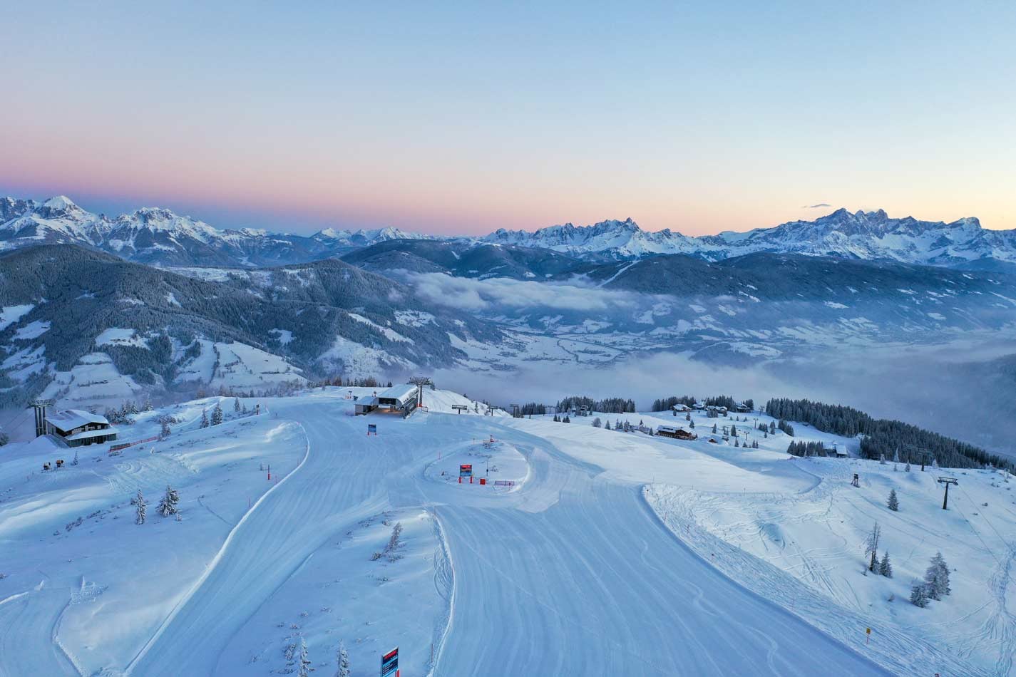 Pisten im Snow Space Salzburg