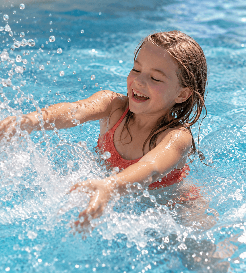 Entspannte Stunden am beheizten Outdoorpool der Appartements Schattauer