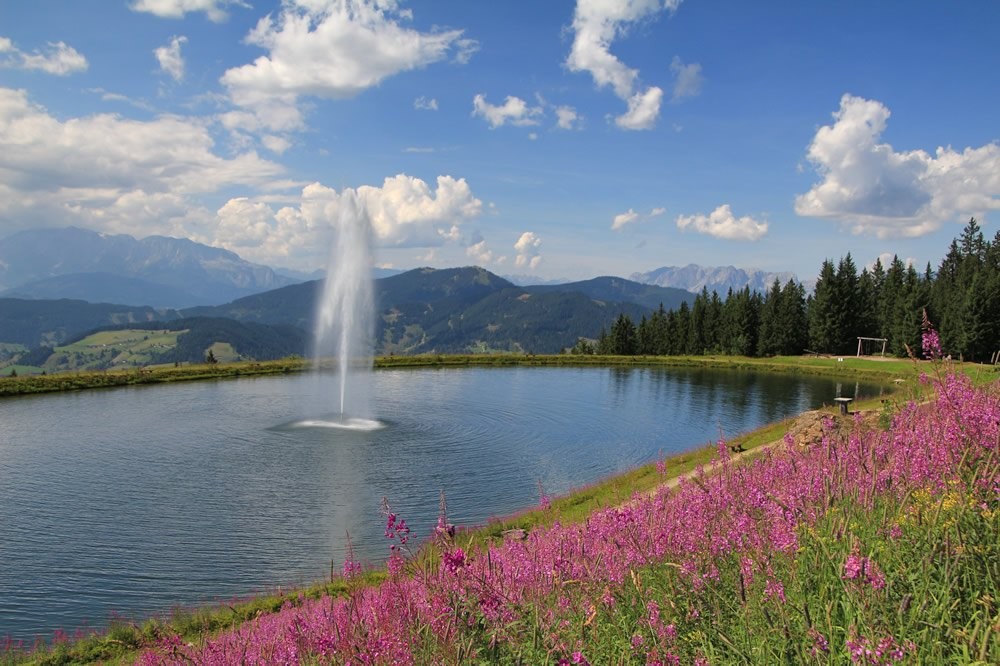 An idyllic scene at Lake Rupertisee