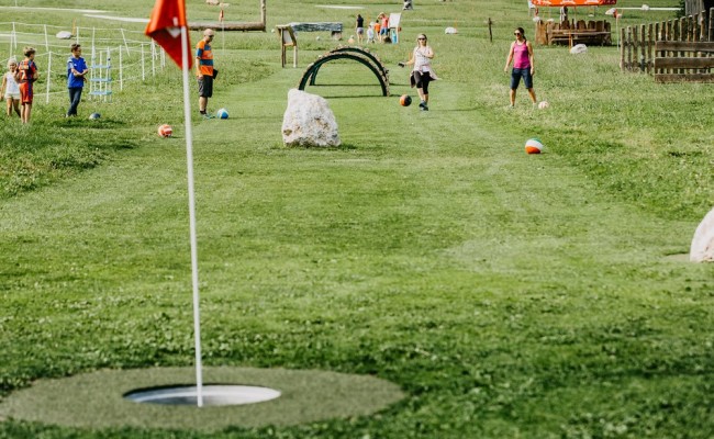 Play soccer golf in Wagrain – fun for the whole family